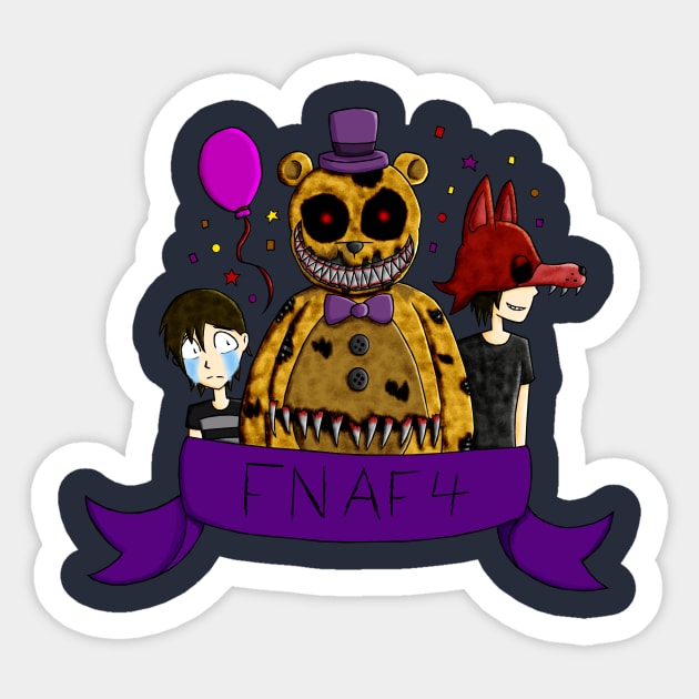 FNAF4 Sticker by Dante6499